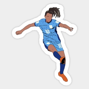 Ella Toone England World Cup Goal Minimalist Sticker